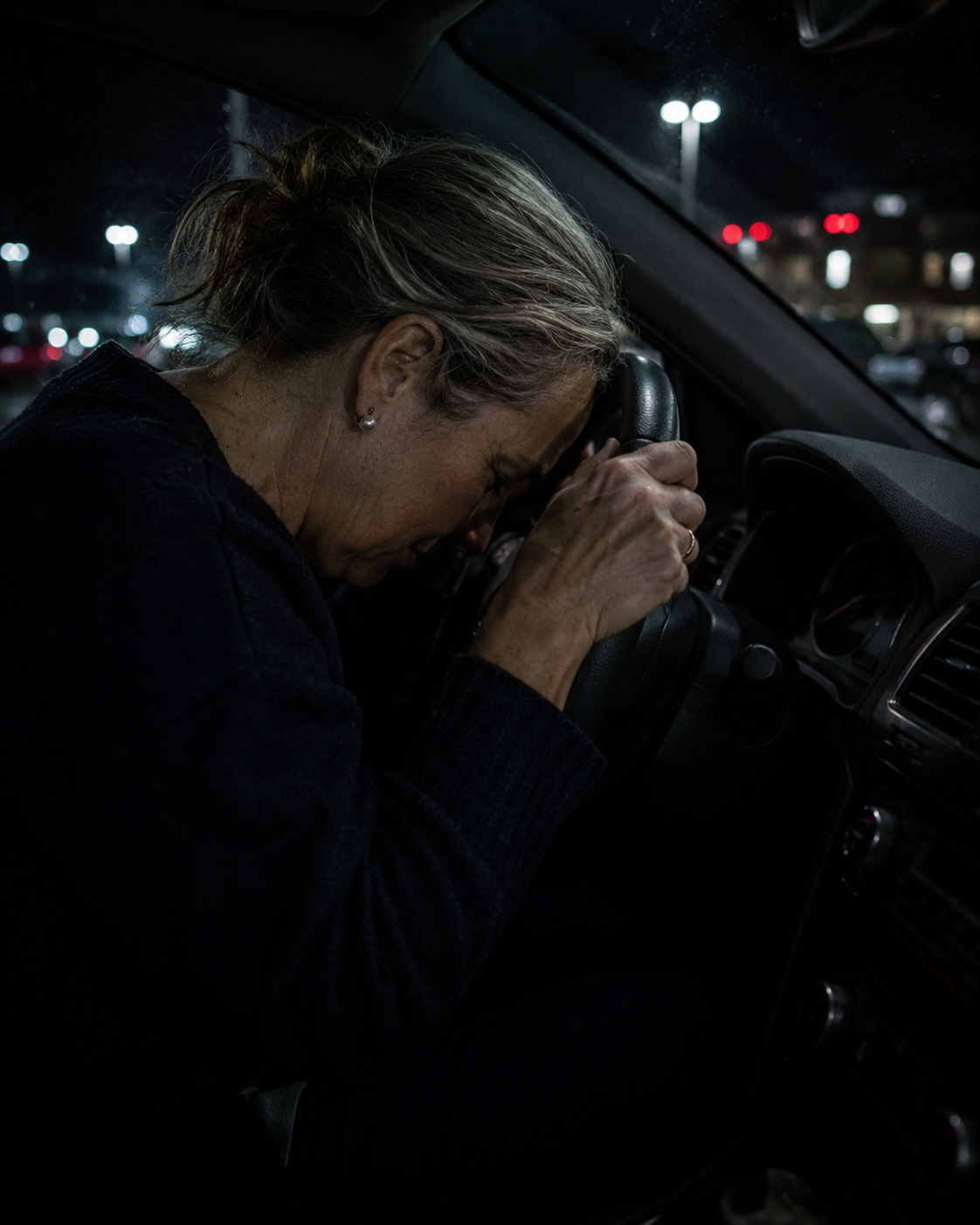The drive home is when it hits you. Not the party.